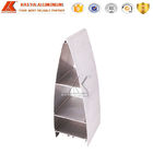 Driehoeksvorm 600mm 6082 Profiel van de Aluminiumlegering/Uitgedreven Aluminiumluifel/Zonneblinden