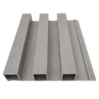 Matte Anodized Silver Aluminum Slatwall-Profielen van het Tentoonstellings de Muur Uitgedreven Aluminium
