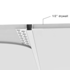 Het Profielcnc van het plafond Lineaire Licht Geleide Aluminium Uitdrijving voor Meubilair