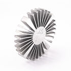 het het aluminiumprofiel van de zonnebloemvorm anodiseerde duidelijke gebeëindigde aluminium heatsink 6063-T5 radiator voor leiden