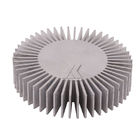 het het aluminiumprofiel van de zonnebloemvorm anodiseerde duidelijke gebeëindigde aluminium heatsink 6063-T5 radiator voor leiden