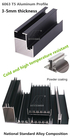 3 - 5mm het Dikke Profiel van de het Aluminiumlegering van de Koepeluitdrijving voor Halfrond Sunroom-Tentkader